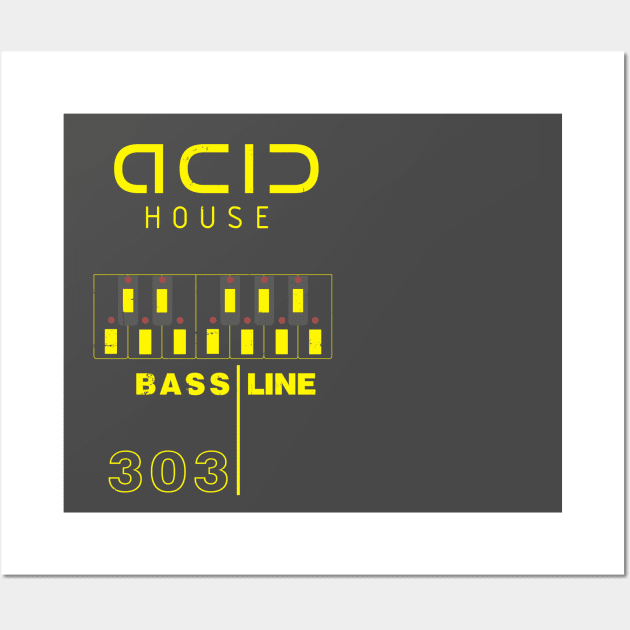 ACID HOUSE 303 Wall Art by KIMIDIGI